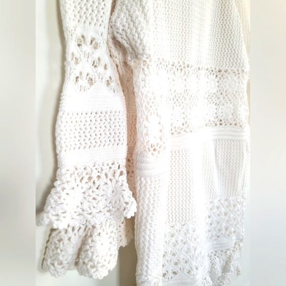 ASOS Crochet White Dress - Off Shoulder - Picture 9 of 12